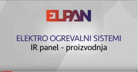 Slovenska proizvodnja IR panelov - Video predstavitev